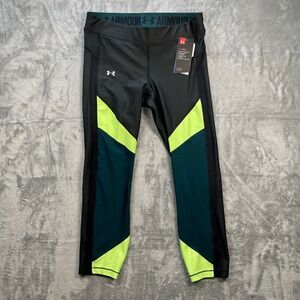 Under Armour HeatGear Compression Leggings Womens Size Large Activewear New Tags